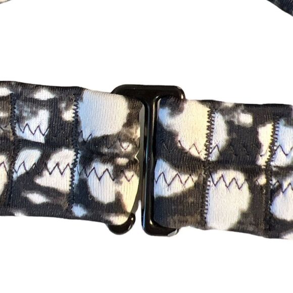 Shade and Shore Black and White Strappy Bikini Top 38C - Picture 8 of 9